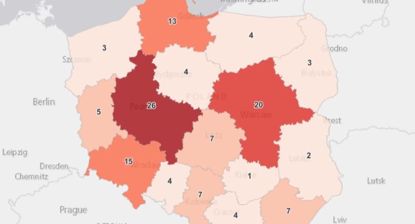 Przybyło ozdrowieńców 