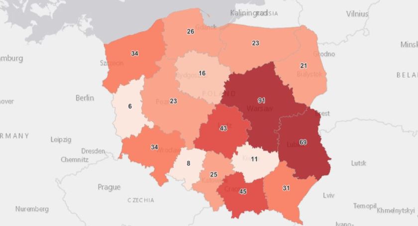 Znowu ponad pół tysiąca zakażeń 