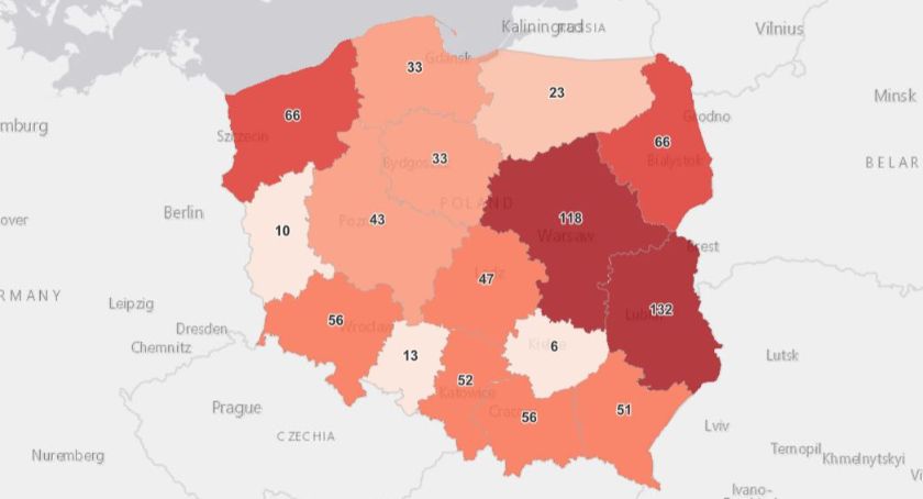 Po gwałtownym wzroście zakażeń, dziś wyhamowanie