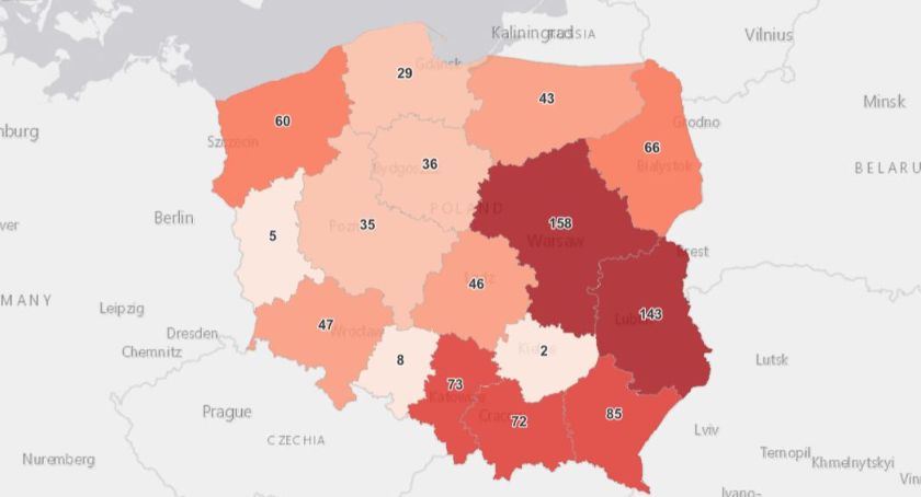 Więcej testów to i więcej zakażonych 