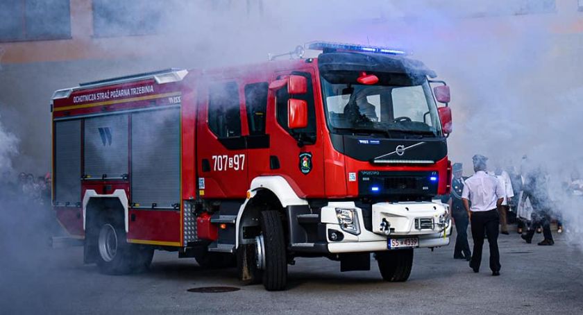 Nowy średni samochód ratowniczo-gaśniczy w OSP Trzebinia