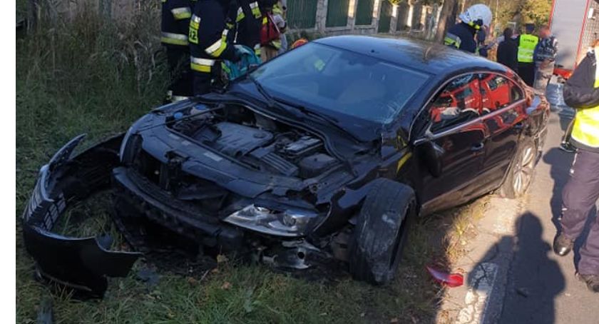 Poważny wypadek w Lasie