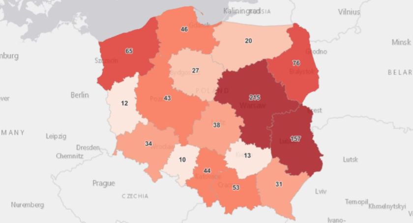 Dobowa ilość zmalała, bo i musiała spaść