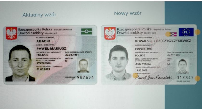 Nowe dowody osobiste od 7 listopada 2021r.