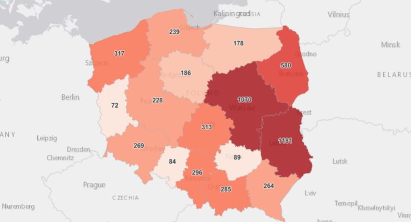 Szybko rośnie ilość zakażonych. A jak wygląda sytuacja w powiecie żywieckim?