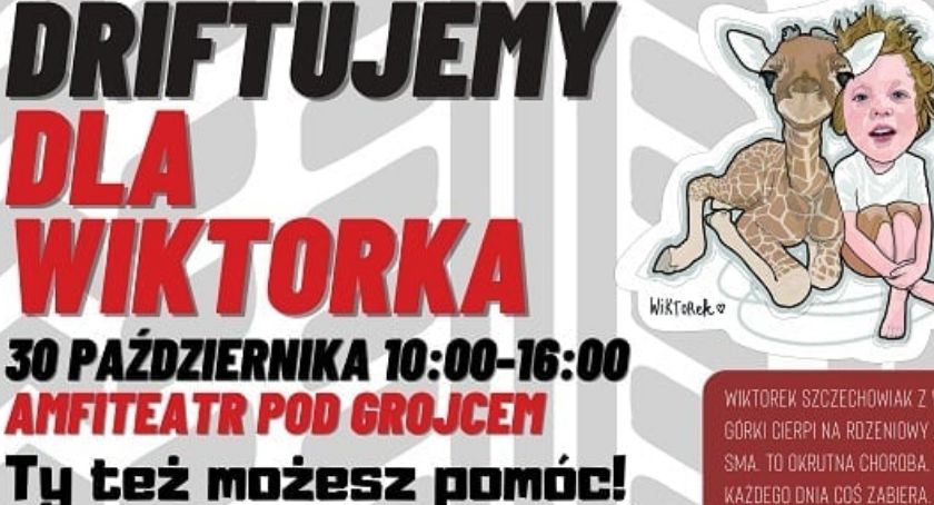 Charytatywny DRIFT dla Wiktorka z SMA