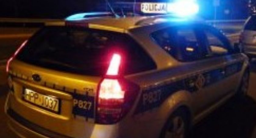 Kierowała z 2 promilami i przebitą oponą