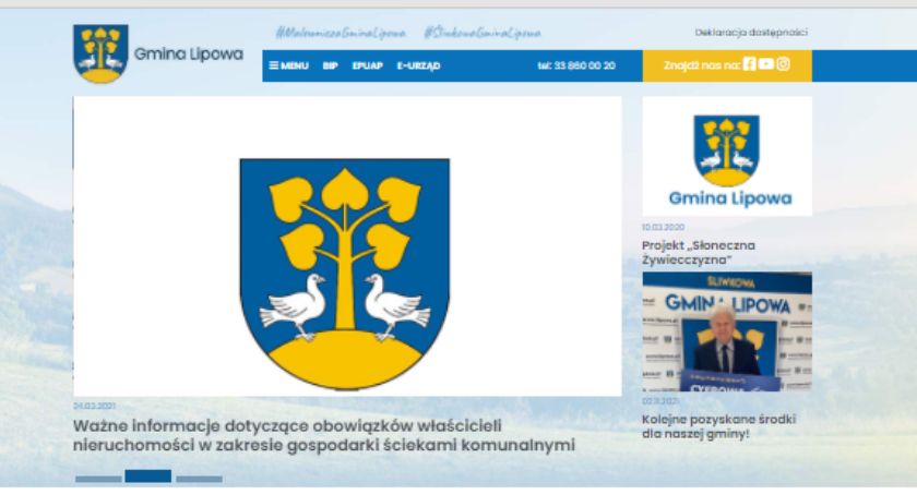 Ułatwienia dla osób słabo widzących w Lipowej! 