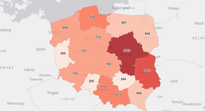 Koronawirus nadal przybiera na sile