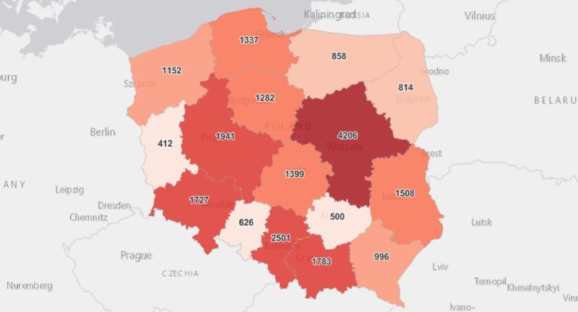 Gwałtowny przyrost zakażeń w powiecie żywieckim