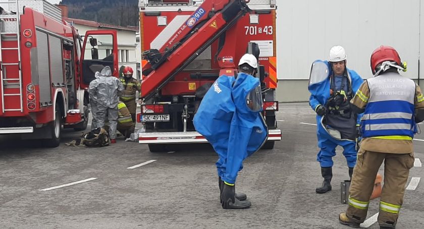 Rozszczelnienie instalacji przemysłowej na terenie Browaru Żywieckiego