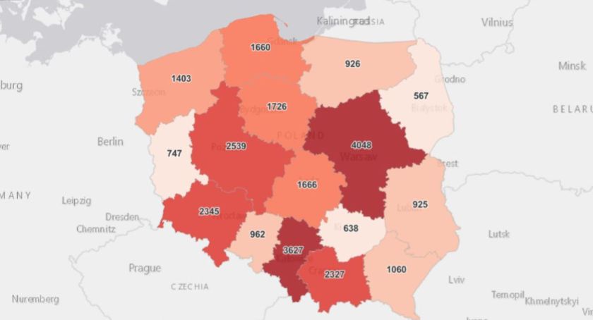 IV fala przestaje rosnąć. Wirus zabrał kolejne życie mieszkańca powiatu żywieckiego