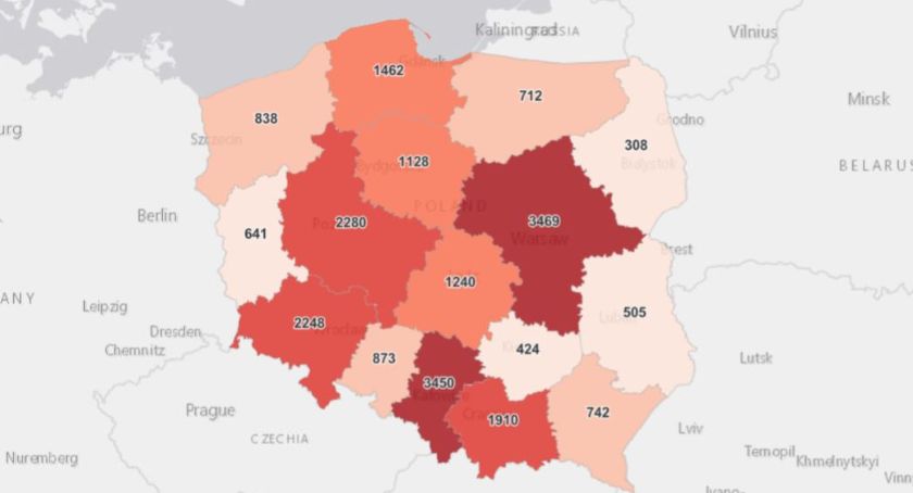 Fatalne dane epidemiczne! Wysyp zakażeń w powiecie żywieckim 