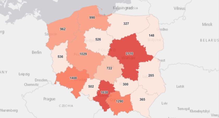 Poweekendowy spadek dobowej ilości zakażeń. W powiecie żywieckim zmalała także ilość osób na kwarantannie 