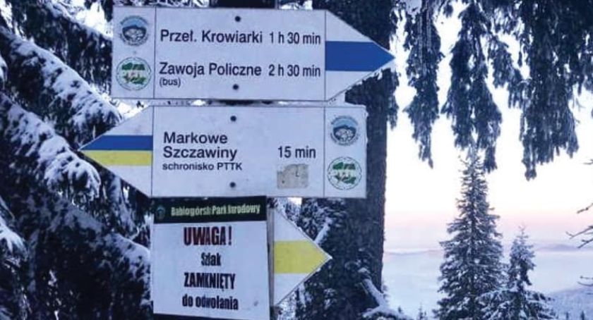 Zamknięto żółty szlak na Babią Górę. Zrobiło się niebezpiecznie 