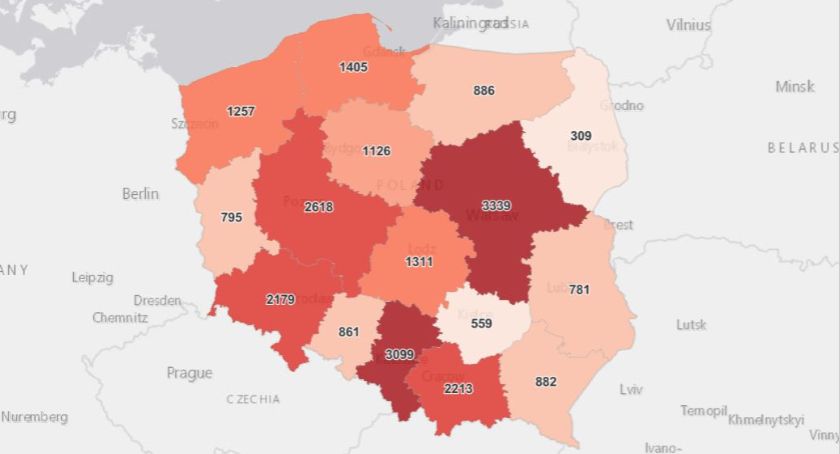 Mniej zakażonych i spory spadek ilości zgonów, ale nie w powiecie żywieckim! Czy tendencja się utrzyma?