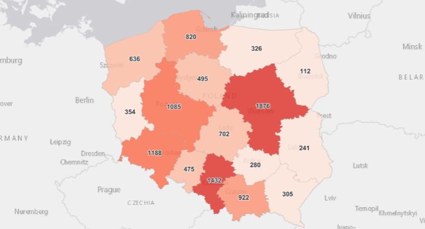 IV fala zaczyna opadać? Niedzielne dane zdają się to sugerować 