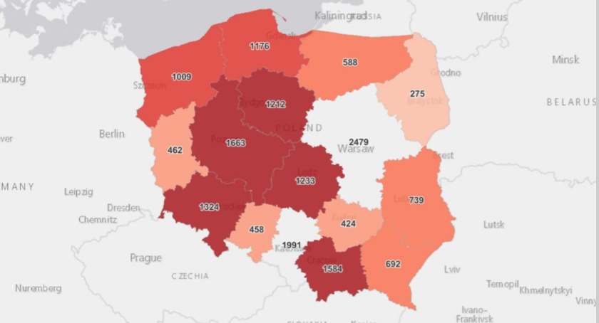 Ubywa zakażeń, ale ilość zgonów wciąż przeraża