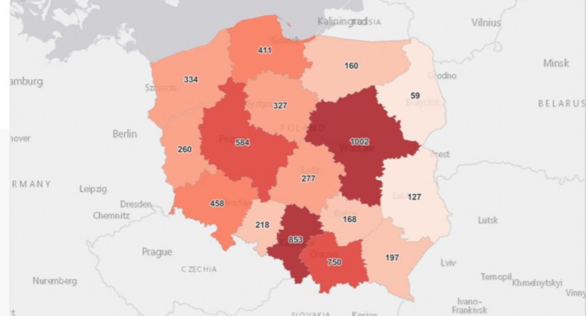 Świąteczny spadek ilości zakażeń i zgonów 