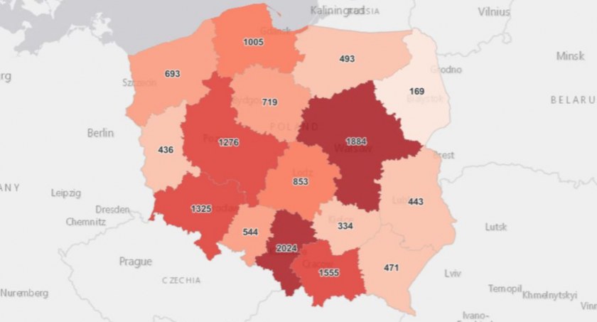 Ilość zgonów wciąż bardzo wysoka 