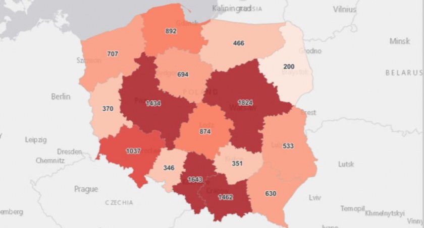 Powoli maleje ilość zgonów, ale nadal jest bardzo wysoka