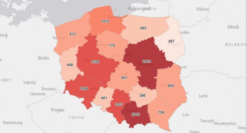 Drugi dzień wyraźnych wzrostów zakażeń 