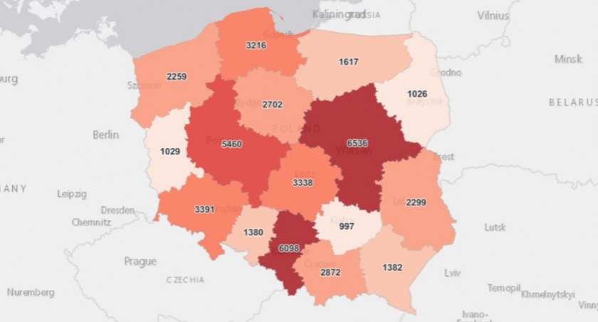Kolejny dzień z niewielkim spadkiem zakażeń, ale w powiecie żywieckim to był czarny dzień 
