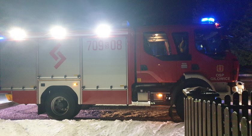 Gilowice: Syrena zawyła w środku nocy 