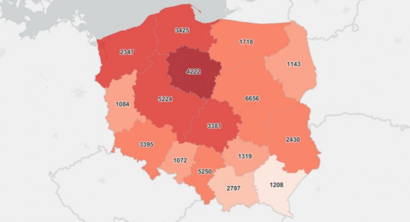 Jak co środę wzrost zakażeń 