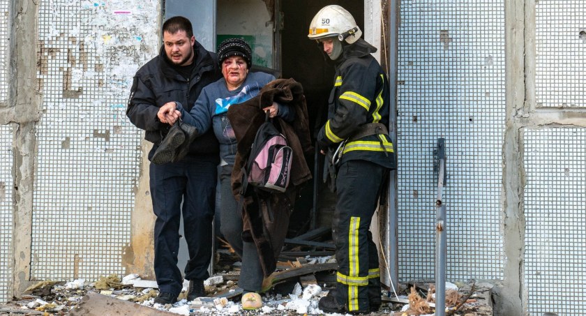 Ukraina: Są pierwsze ofiary. Wśród nich cywile!