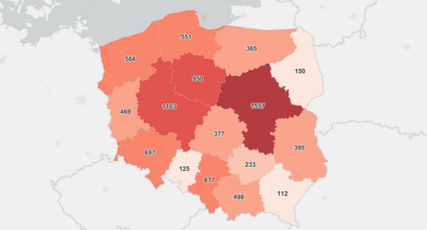 Niedzielny raport epidemiczny 