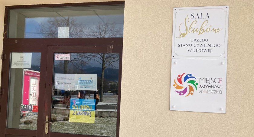 Lipowa. Ruszył gminny punkt zbiórki darów dla dotkniętych wojną mieszkańców Ukrainy.