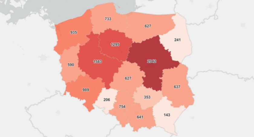 Piątkowe dane epidemiczne