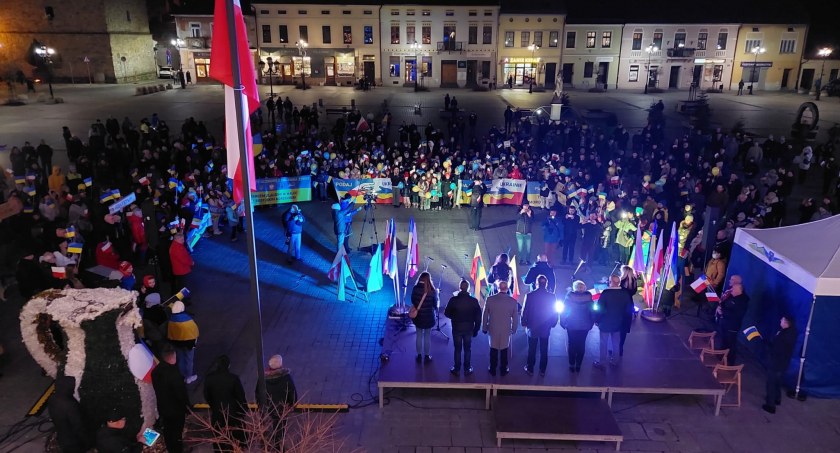 Żywczanie murem za Narodem Ukraińskim