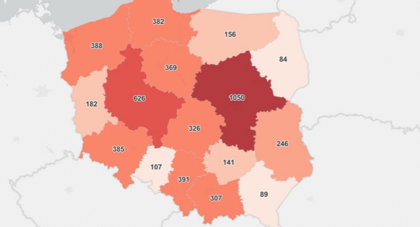Poniedziałkowy raport epidemiczny 
