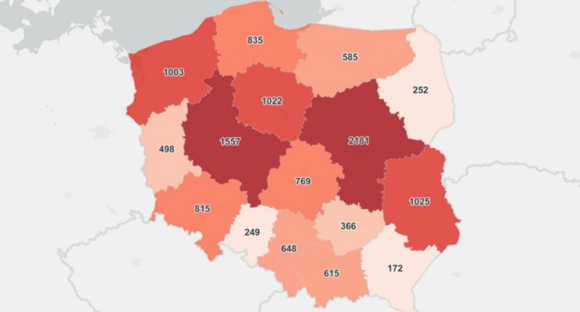 Spada i spada, choć już wolnym tempie 
