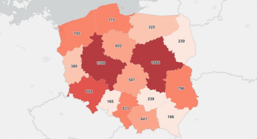 Środowy „tradycyjny” wzrost ilości zakażeń 