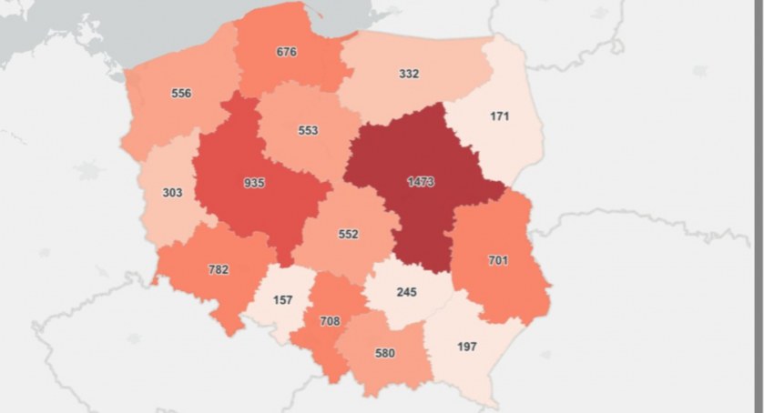 Ilość zakażeń (znowu) błyskawicznie maleje 