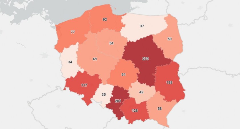 Poświąteczne odbicie, ale nie w powiecie żywieckim 
