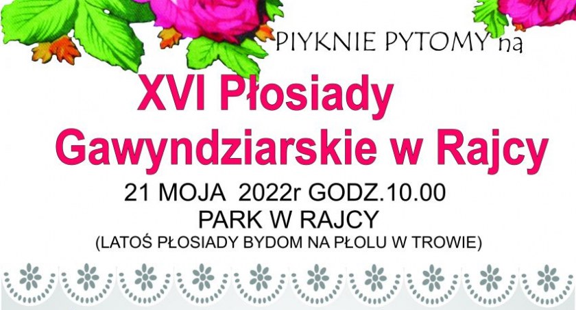 XVI Płosiady Gawyndziarskie w Rajcy