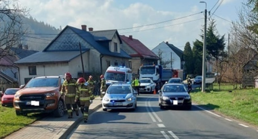 Rajcza: Jedna osoba poszkodowana w wypadku 