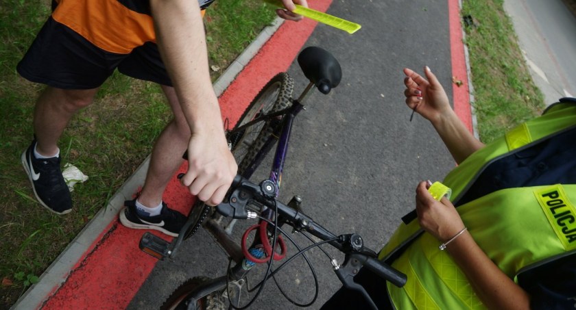„Bezpieczny cyklista” działania żywieckiej drogówki,