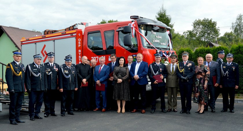 Huczny jubileusz OSP Bystra Żywiecka. Powodów do świętowania było kilka!
