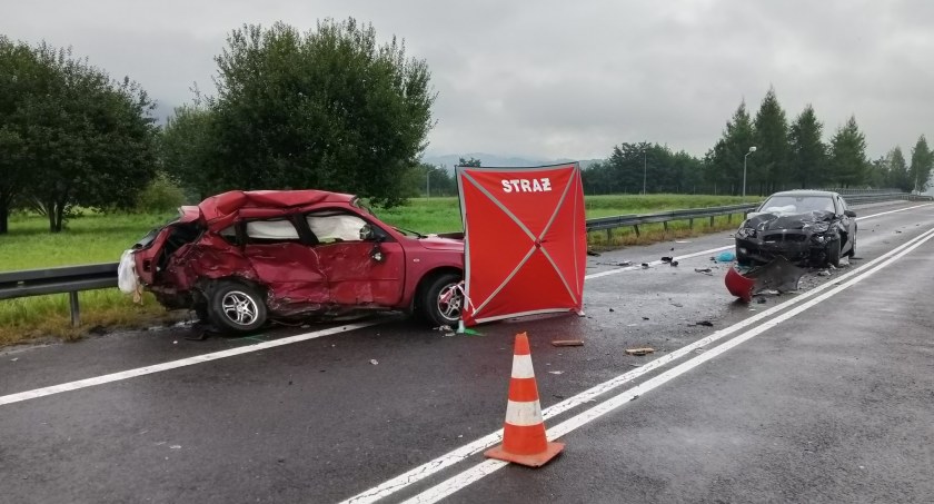Poranna tragedia na żywieckim odcinku S1