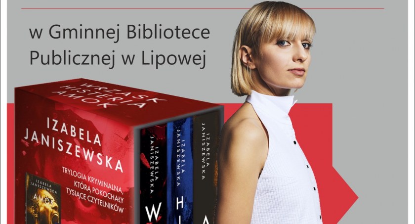 Autorka bestselerowych kryminałów w Lipowej.
