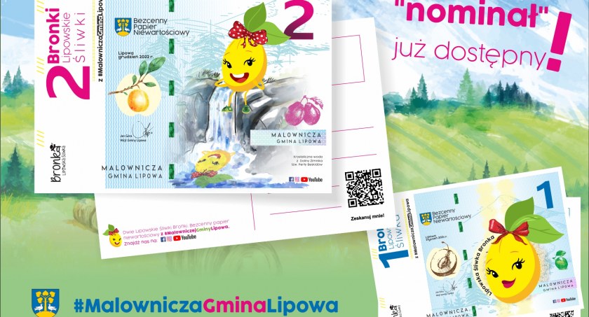 Gmina Lipowa wypuszcza nowy „nominał”!