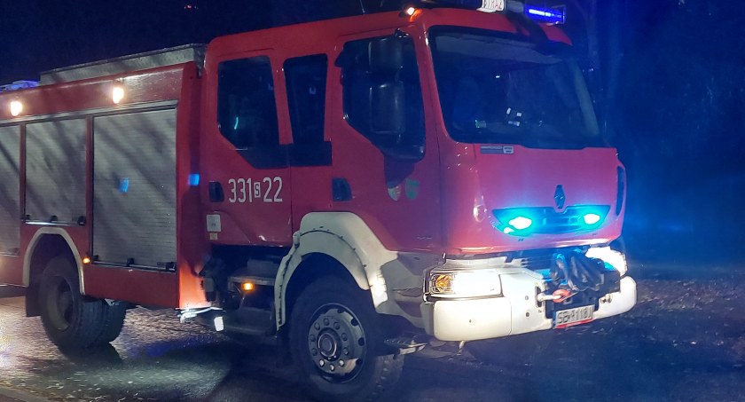 Osp Świnna wyjazd do powalonego drzewa.