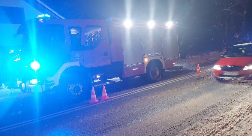 Wypadek na ul.Kopernika.