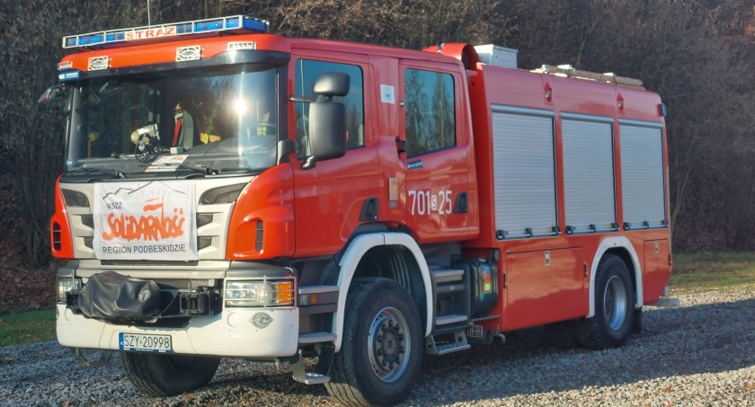 Pożar budynku mieszkalnego w Pietrzykowicach 