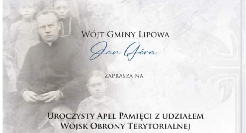 Uroczysty apel z udziałem Wojsk Terytorialnych w Lipowej 